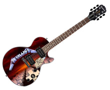 Load image into Gallery viewer, Metallica James Hetfield Signed Epiphone &quot;Master of Puppets&quot; Graphics Guitar
