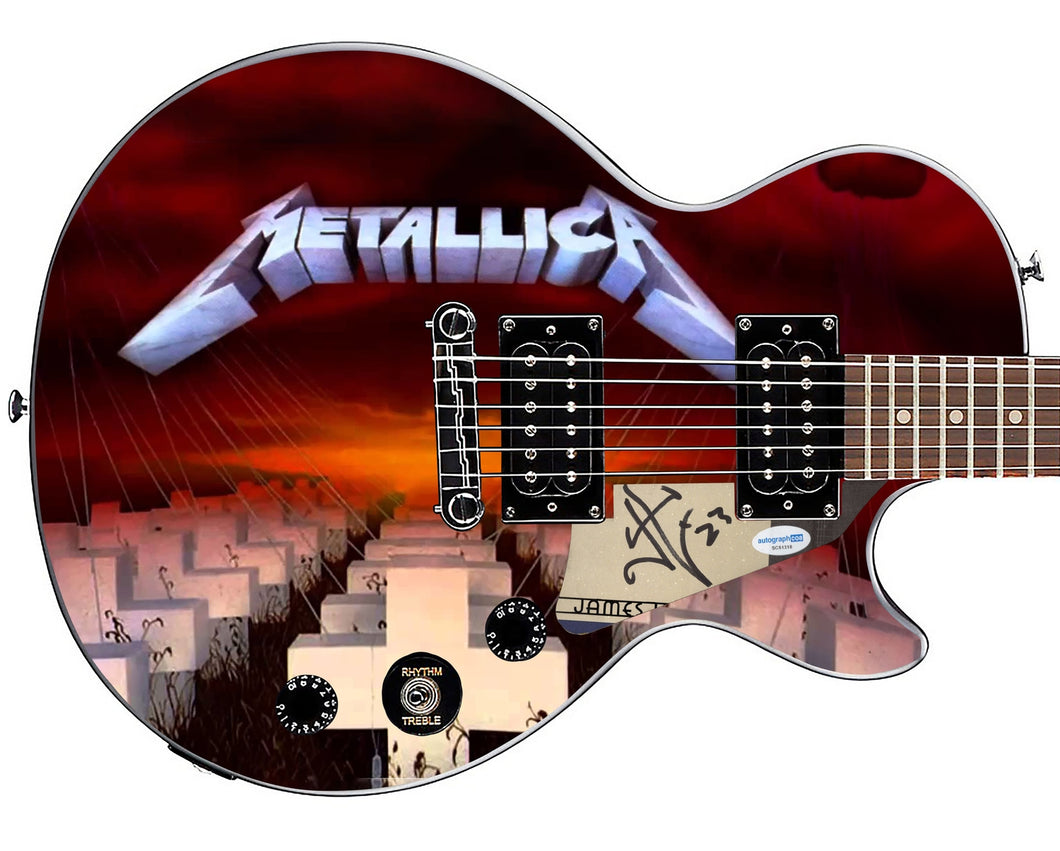 Metallica James Hetfield Signed Epiphone 