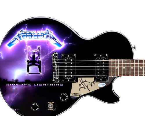 Metallica James Hetfield Signed Epiphone 