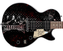 Load image into Gallery viewer, Metallica James Hetfield Signed Custom Epiphone Graphics Guitar
