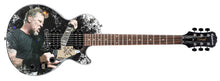 Load image into Gallery viewer, Metallica James Hetfield Signed Custom Epiphone &quot;Pure Metal&quot; Graphics Guitar
