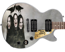 Load image into Gallery viewer, Ozzy Osbourne Signed Custom Epiphone &quot;Three Faced&quot; Graphics Guitar
