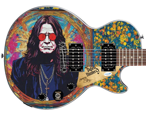 Ozzy Osbourne Signed Custom Epiphone 