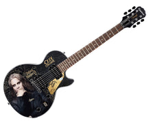 Load image into Gallery viewer, Ozzy Osbourne Signed Custom Epiphone &quot;Patient #9&quot; Graphics Guitar
