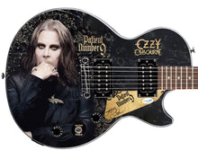 Load image into Gallery viewer, Ozzy Osbourne Signed Custom Epiphone &quot;Patient #9&quot; Graphics Guitar
