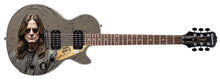 Load image into Gallery viewer, Ozzy Osbourne Signed Custom Epiphone &quot;Elite Art&quot; Graphics Guitar
