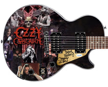 Load image into Gallery viewer, Ozzy Osbourne Signed Custom Epiphone &quot;Legendary Collage&quot; Graphics Guitar
