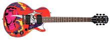 Load image into Gallery viewer, Joe Satriani Signed Custom 1/1 Surfing w Alien Epiphone Graphics Guitar
