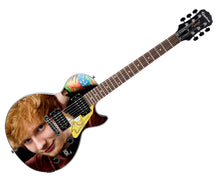 Load image into Gallery viewer, Ed Sheeran Signed Custom 1/1 Epiphone Graphics Guitar
