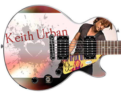 Keith Urban Signed Custom Epiphone 