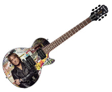 Load image into Gallery viewer, Keith Urban Signed Custom Epiphone &quot;Legend In Leather&quot; Graphics Guitar
