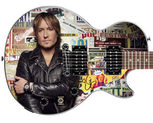 Load image into Gallery viewer, Keith Urban Signed Custom Epiphone &quot;Legend In Leather&quot; Graphics Guitar
