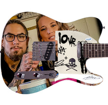 Load image into Gallery viewer, Dave Navarro of Jane&#39;s Addiction Signed &quot;Duel Diagnosis&quot; 1/1 Graphics Guitar
