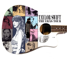 Load image into Gallery viewer, Taylor Swift Signed w Heart! Custom &quot;The Eras Tour&quot; Acoustic Graphics Guitar
