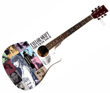 Load image into Gallery viewer, Taylor Swift Signed w Heart! Custom &quot;The Eras Tour&quot; Acoustic Graphics Guitar
