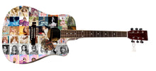 Load image into Gallery viewer, Taylor Swift Signed Custom 1/1 &quot;Echoes Of Time&quot; Acoustic Graphics Guitar
