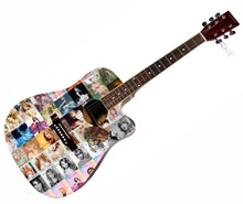 Load image into Gallery viewer, Taylor Swift Signed Custom 1/1 &quot;Echoes Of Time&quot; Acoustic Graphics Guitar
