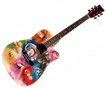 Load image into Gallery viewer, Taylor Swift Signed Custom 1/1 &quot;The Legacy&quot; Acoustic Graphics Guitar ACOA
