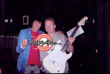 Load image into Gallery viewer, Ronnie Wood of The Rolling Stones Signed Custom Fender Graphics Guitar
