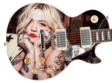 Load image into Gallery viewer, Elle King Signed &quot;Tatted Up&quot; Custom 1/1 Signature Edition Graphics Guitar
