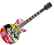 Load image into Gallery viewer, The Beatles Ringo Starr Signed &quot;Peace-Love-Imagine&quot; Custom 1/1 Graphics Guitar
