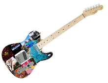 Load image into Gallery viewer, Aerosmith Signed &quot;Chronicles of Rock&quot; Custom 1/1 Fender Tele Graphics Guitar
