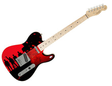 Load image into Gallery viewer, U2 Bono Signed &quot;Under The Blood Red Sky&quot; 1/1 Fender Tele Graphics Guitar
