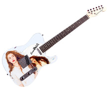 Load image into Gallery viewer, Scarlett Sabet Signed Custom &quot;Catalyst&quot; 1/1 Graphics Guitar
