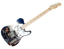 Load image into Gallery viewer, Lenny Kravitz Signed &quot;Groove Chronicals of Love&quot; 1/1 Fender Tele Graphics Guitar
