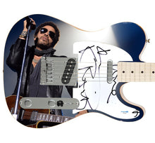 Load image into Gallery viewer, Lenny Kravitz Signed &quot;Groove Chronicals of Love&quot; 1/1 Fender Tele Graphics Guitar
