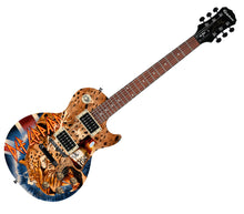 Load image into Gallery viewer, Def Leppard Signed &quot;Feel My Roar&quot; Custom 1/1 Les Paul 100 Graphics Guitar
