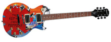 Load image into Gallery viewer, Red Hot Chili Peppers Signed  &quot;Sonic Canvas&quot; 1/1 Les Paul 100 Graphics Guitar
