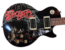 Load image into Gallery viewer, Aerosmith Steven Tyler Signed &quot;Sweet Vintage Emotions&quot; Les Paul Graphics Guitar
