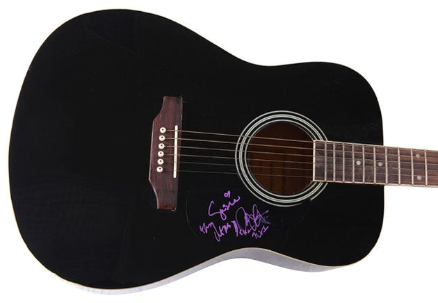 Janedear Girls Autographed Signed Acoustic Guitar 