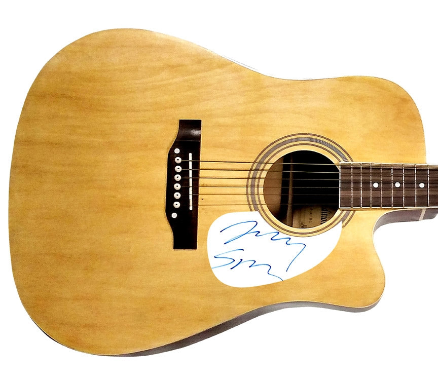Jerry Springer Autographed Signed Acoustic Guitar 