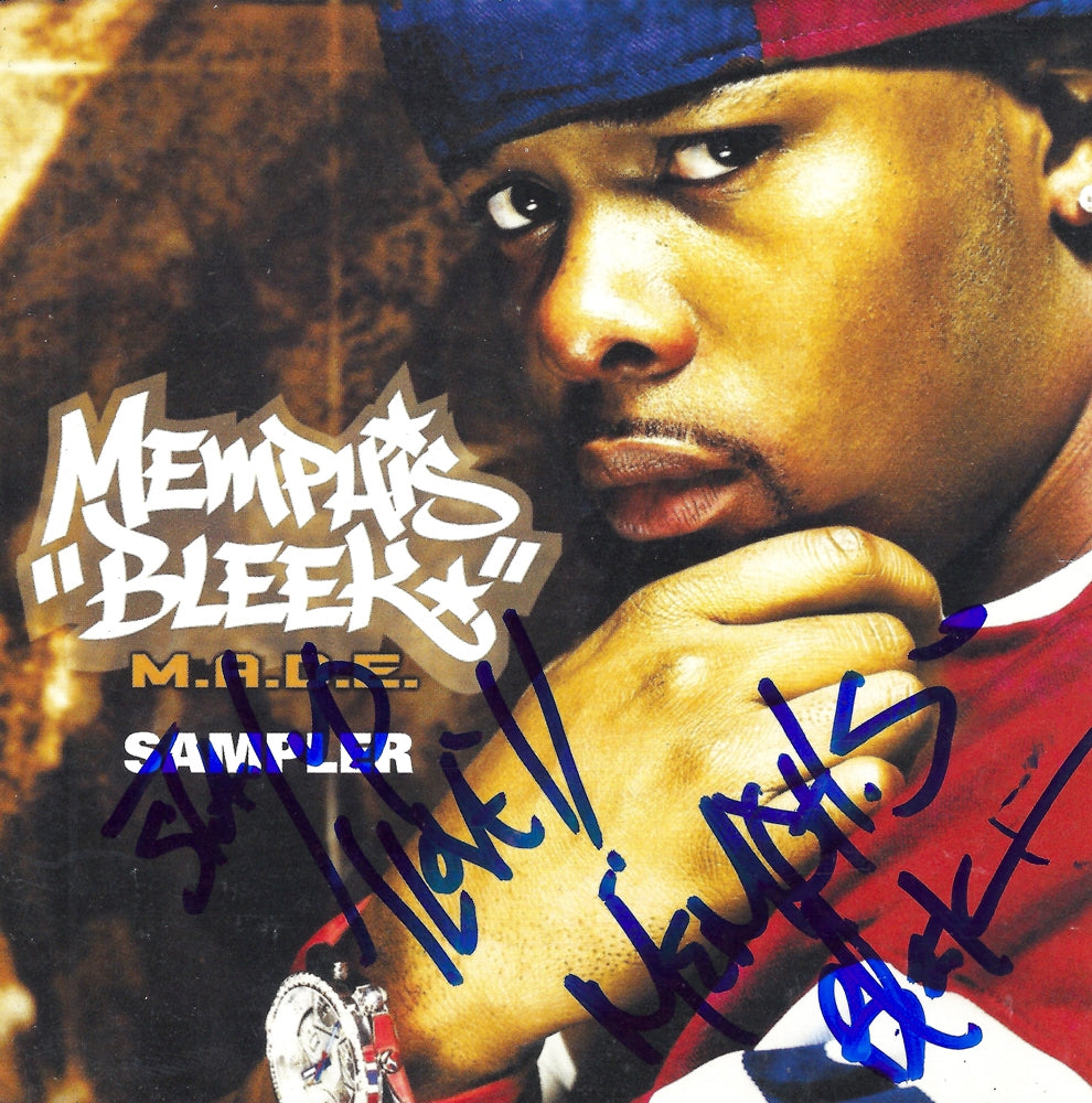 Memphis Bleek Autographed Signed CD Cover 