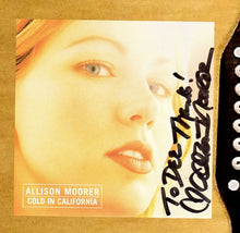 Load image into Gallery viewer, Allison Moorer Autographed To Dee CD Cover Acoustic Guitar
