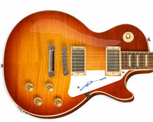 Load image into Gallery viewer, John Travolta Autographed Signed Sunburst Guitar

