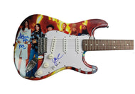 Lynyrd Skynyrd Autographed Graphics Guitar