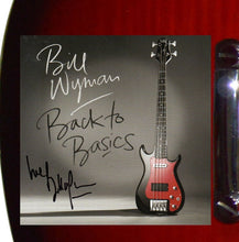 Load image into Gallery viewer, Bill Wyman Signed CD Cover 12 String Guitar

