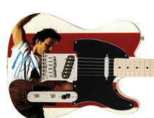 Load image into Gallery viewer, Bruce Springsteen Autographed Signed Born in USA Photo Graphics Fender Guitar
