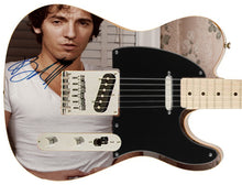 Load image into Gallery viewer, Bruce Springsteen Autographed Signed Cool Rock Star Photo Graphics Fender Guitar
