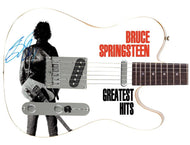 Bruce Springsteen Autographed Signed Greatest Hits Photo Graphics Guitar