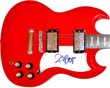 Load image into Gallery viewer, Ricky Skaggs Autographed Signed Red Guitar
