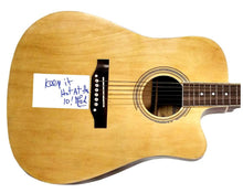 Load image into Gallery viewer, Teck Holmes MTV Personality Autographed Acoustic Guitar 
