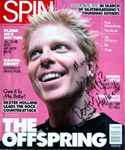 Load image into Gallery viewer, Offspring Dexter Holland Autographed Signed Spin Magazine
