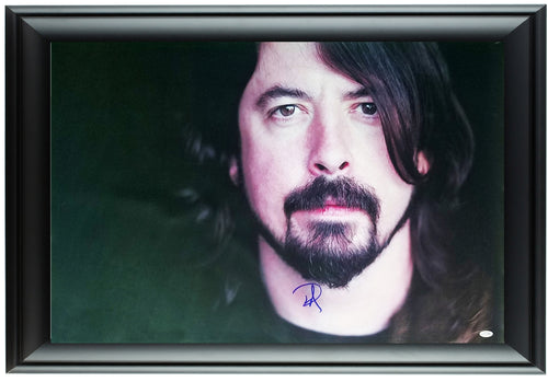 Nirvana Foo Fighters Dave Grohl Signed Framed 24x36 Canvas Poster Exact Proof