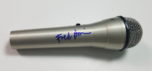 Fred Armisen Autographed Mic Signed SNL Saturday Night Live