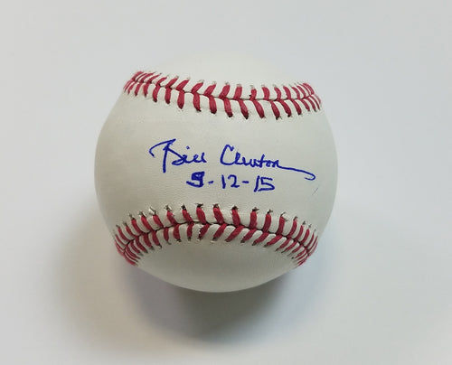 President Bill Clinton Autographed Signed Baseball ROMLB