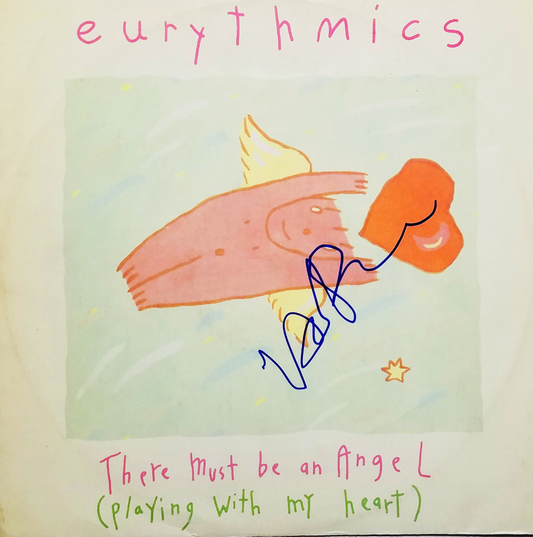 Eurythmics Annie Lennox Autographed Signed Record Album LP